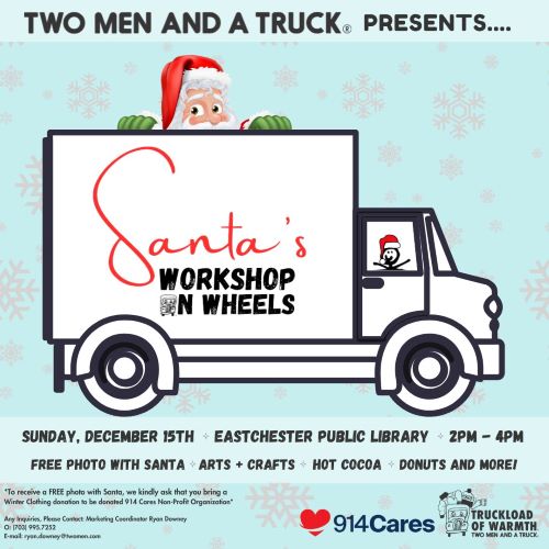 TWO MEN AND A TRUCK Santa's Workshop on Wheels